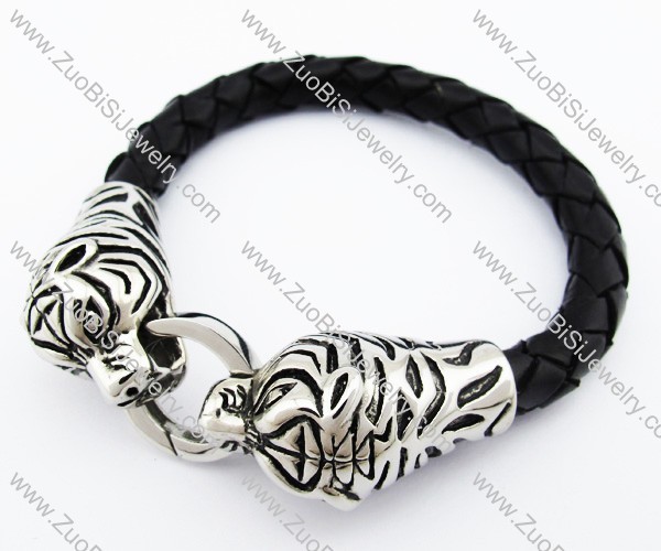 Stainless Steel Tiger Bracelet - JB400007