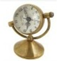 Antique Brass Mechanical Pocket Watch with chain -pw000397