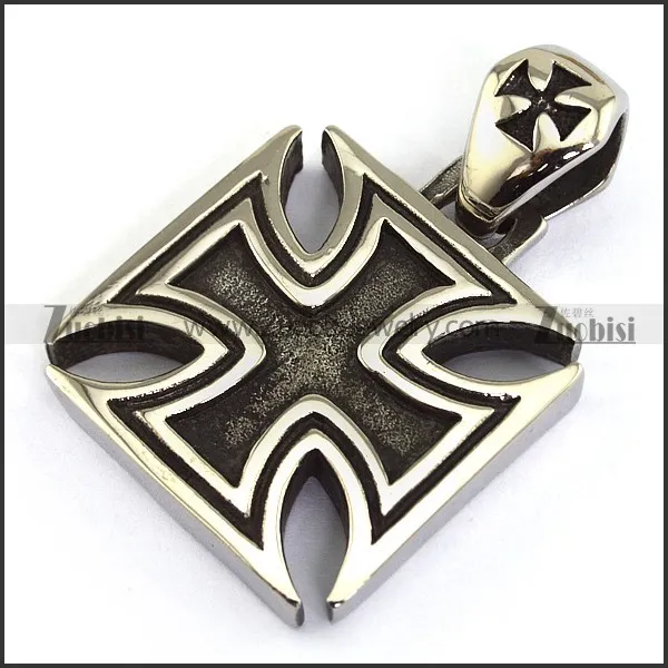 Solid Casting Cross Pendant p003315