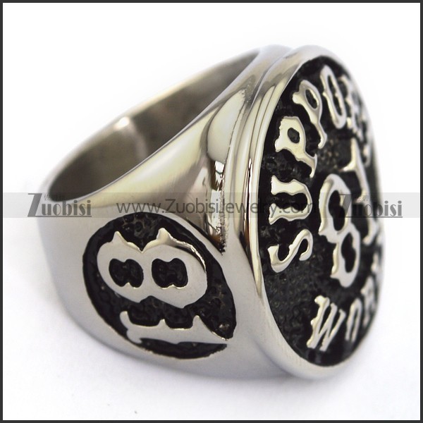big 81 Support World Ring r001837 Zuobisi Jewelry