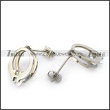 Wedding Ring Style Necklace Earring Set s001929