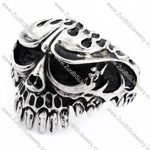 Solid Skull Bangle for mens -JB170091