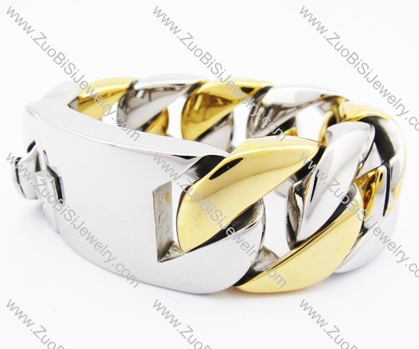 Heavy Bracelet for Mens in Steel - JB200153