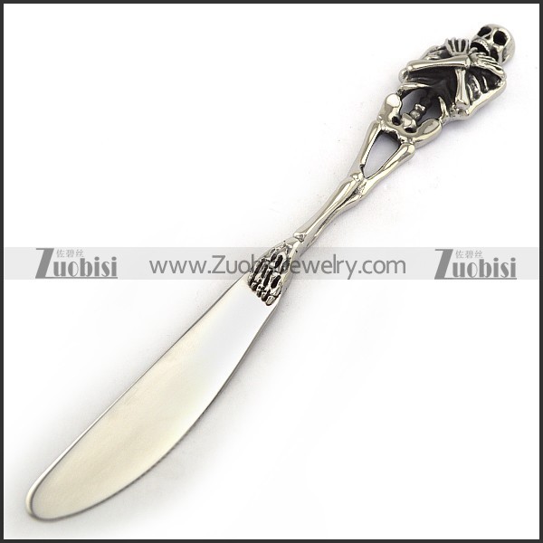 Cool Skull Steak Knife Flatware a000048