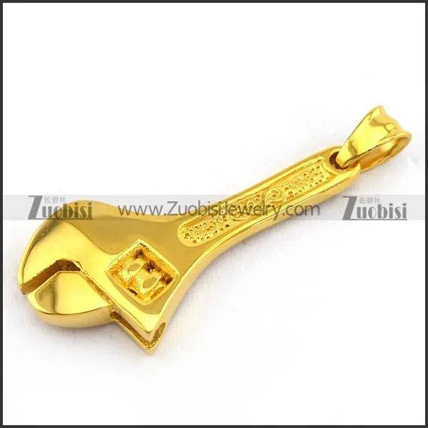 Stainless Steel Spanner Pendant p003375