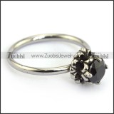 dark zircon female ring r002082