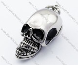 3D Stainless Steel Skull Pendant-JP330055