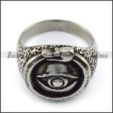 Evil Eye Stainless Steel Ring r004638