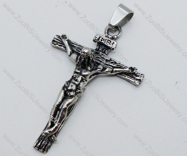 Stainless Steel Cross Pendant -JP050555