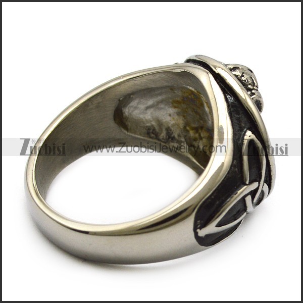 stainless steel casting thor hammer ring for viking r005242