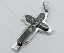 Stainless Steel Cross Pendant -JP050516