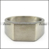 blank stainless steel signet ring with cheap wholesale price r004690