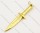Gold Stainless Steel Sword Pendant -JP140045