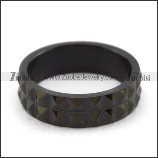 Black Couple Ring for Women r003961