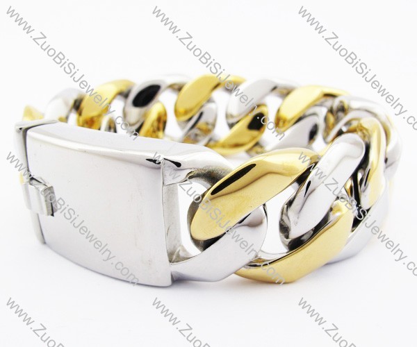 Big Stainless Steel Bracelet for Men - JB200146