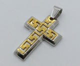 Stainless Steel Cross Pendant -JP050546