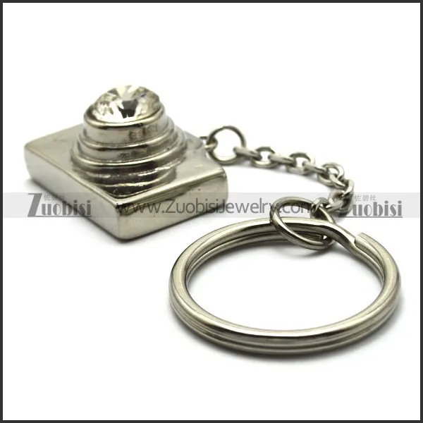 Stainless Steel Camera Keychain  k000006