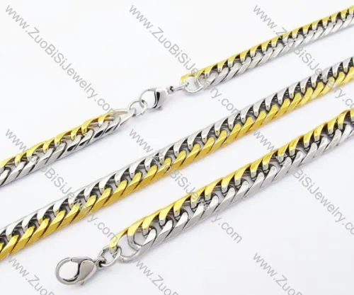 Stainless Steel jewelry set -JS100033