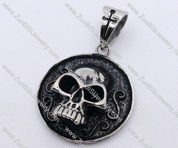 Stainless Steel Skull Pendant - JP170127