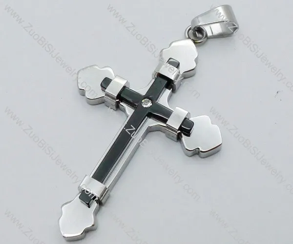 Stainless Steel Cross Pendant -JP050545