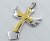 Stainless Steel Cross Pendant -JP050512