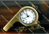 Bronze Whistle Pocket Watch for Trainer PW000286
