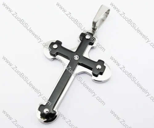Stainless Steel Cross pendant - JP380007