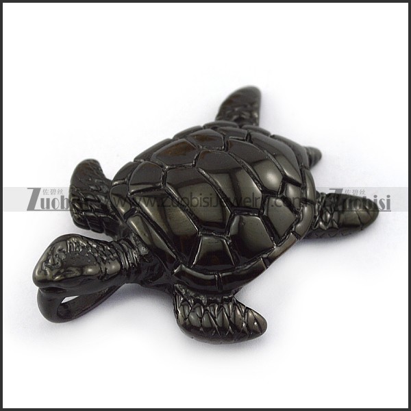 Black Turtel Pendant p004893