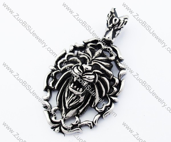 Stainless Steel Lion pendant - JP090377