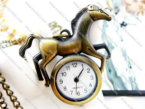 vintage pegasus pocket watch - PW000099
