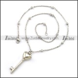 Heart Key Stainless Steel Chain n001346