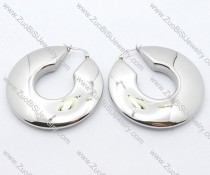 Round Stainless Steel earring - JE050100