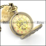Antique Mechanical Pocket Watch with chain -pw000385