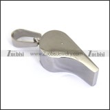 Stainless Steel Whistle Pendant -JP140037