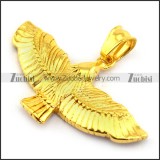 Stainless Steel Roc Pendant in Gold Tone p003367