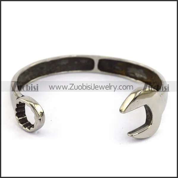 Stainless Steel Spanner Bangle b004688