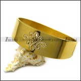 chinese knots stainless steel bangle b007255