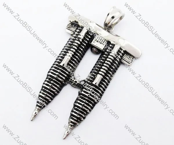 Stainless Steel Aerospacecraft Pendant - JP420033