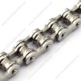 11mm Wide Stainless Steel Motorbike Chain Link Bracelet for Women Bikers b003486