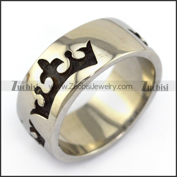 Crown Band Ring r003657