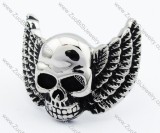 Stainless Steel Skull Ring -JR330033