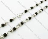 Stainless Steel necklace -JN100010