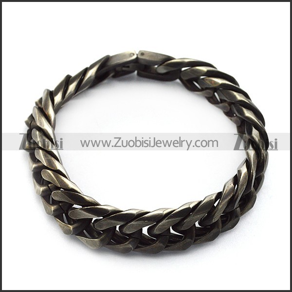 16mm Wide Burnout Finishing Bracelet b005859