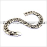 Great Quality 316L Steel men's stamping bracelet -b001520