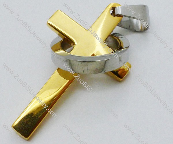 Stainless Steel Cross Pendant -JP050633