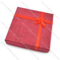red paper jewellery boxes pa0005
