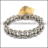 Stainless Steel Bicycle Chain Link Bracelet b004204