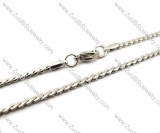 Stainless Steel Necklace -JN150019