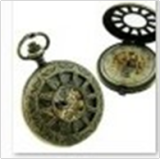 Antique Mechanical Pocket Watch with chain -pw000393