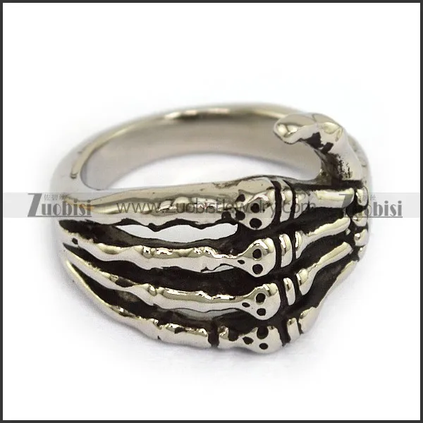 Stainless Steel Knuckle Ring -JR330067